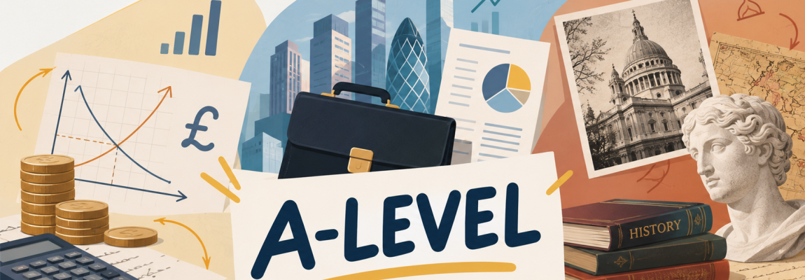 Ребенок выбрал экономику, бизнес, историю для A-level, что дальше?